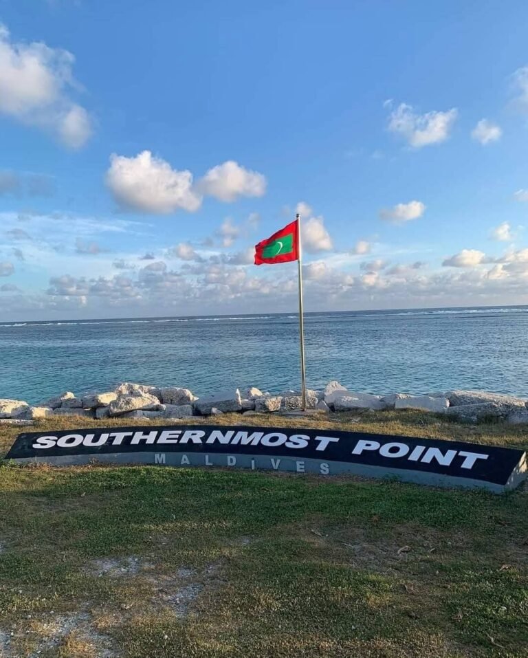 Southern most point of Maldives