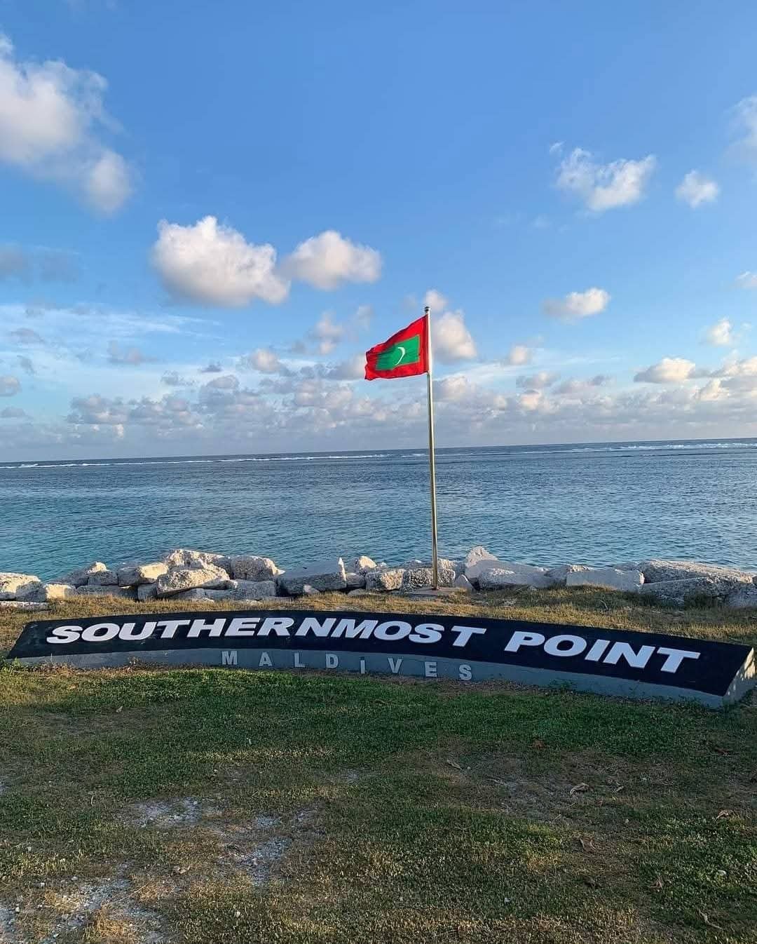 Southern most point of Maldives